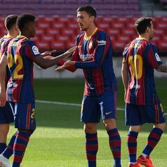 Aprobados y suspensos del Barcelona en el Clásico: Ansu Fati y Busquets, la cara y la cruz