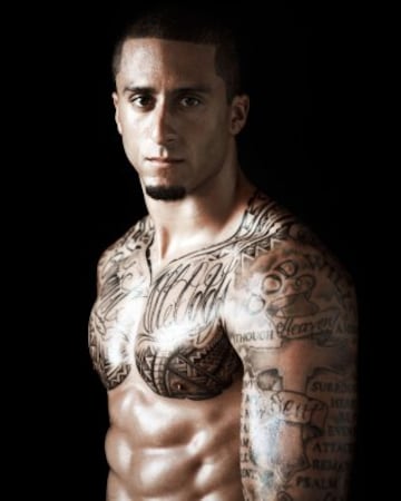 Kaepernick, quaterback de San Francisco 49ers.