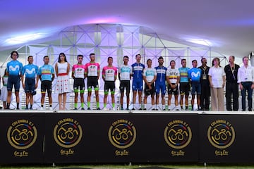 Así fue la presentación de los equipos de la carrera Oro y Paz 