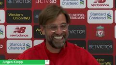 Klopp bromea sobre el derbi de Manchester y todos se ríen