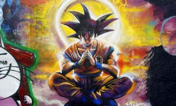 Mural de Toriyama en Per.