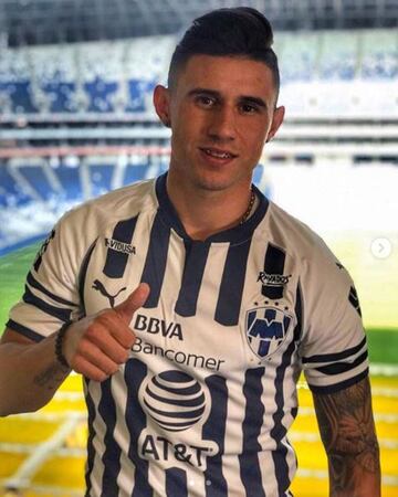 Llegó al Monterrey para el Clausura 2019. Apenas tiene 30 minutos en la Liga MX, vio actividad en la jornada 1 ante Pachuca y en la jornada 8 contra el Puebla.