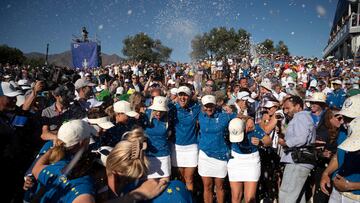 A golf competition normally held every two years, the Solheim Cup sees the 12 best American women face off against the 12 top Europeans.
