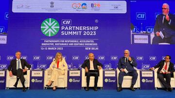 Emanuel Macedo de Medeiros was a panellist at the Partnership Summit, held in New Delhi as part of India’s G20/B20 presidency.