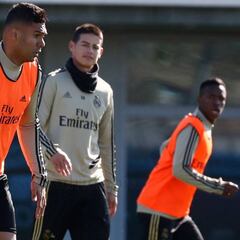 Zidane convoca a James para enfrentar al Levante por Liga