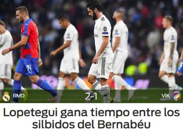 "Lopetegui gana tiempo"