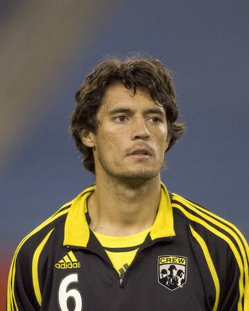 El ex Universidad de Chile estuvo en el Columbus Crew de la MLS entre el 2006 y el 2007.
