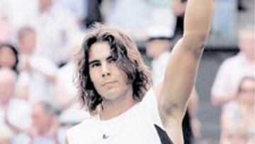 <b>NUEVO RETO. </b>Nadal tendrá una dura prueba hoy ante Agassi.