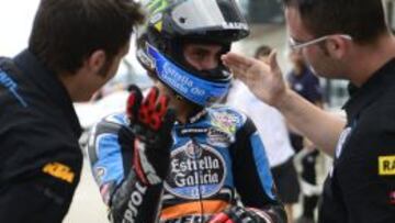 Rins consiguió la pole de Moto3 en Aragón.