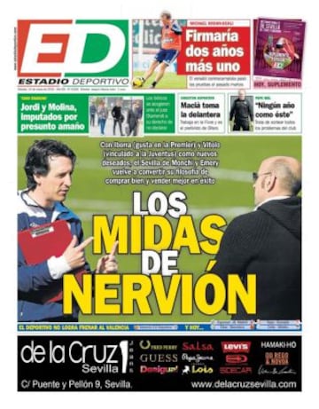 Portadas de la prensa deportiva