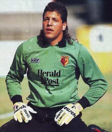 Tony Meola solo jugó dos partidos con el Watford y algunos dicen que es el peor portero de la historia del club.