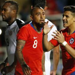 1x1 Chile: Vidal y Sánchez lideraron una negra jornada