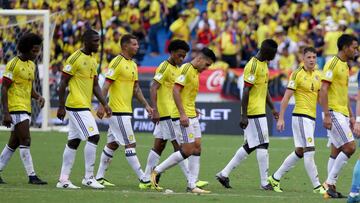 Colombia termina 2017 sin la base de la Eliminatoria
