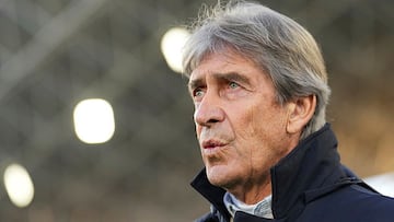 Manuel Pellegrini, técnico del Betis.