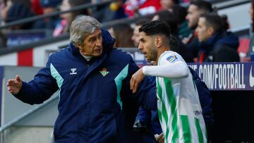 Ayoze, antes de reaparecer ante el Atlético.