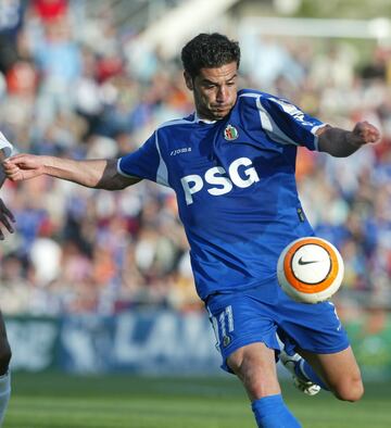 Llegó al Getafe en 2004 donde jugó hasta 2006.