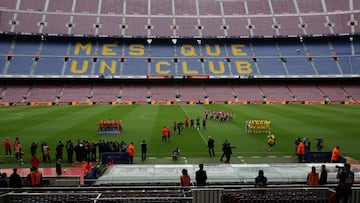 Mes que un club, eslogan del Barcelona.