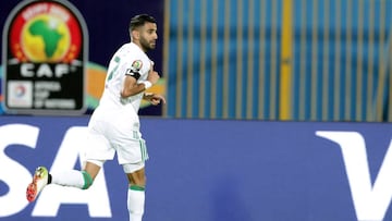 Mahrez lidera a Argelia a la final