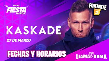Concierto de Kaskade en Fortnite: fecha, hora y dónde ver online en Fiesta Magistral