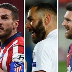Atlético, Real Madrid, Barcelona y Sevilla: calendario y qué partidos de Liga les quedan