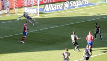 Gol de Griezmann que hace el 1-0 en el Calderón.