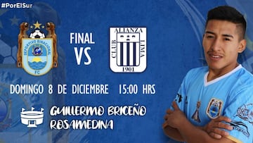 Binacional - Alianza: La primera final se jugará en Juliaca