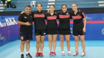 El equipo femenino logr&oacute; su cupo a Toronto 2015. 