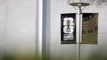 Noche fria y solitaria previa al sorteo del Mundial en Washington