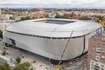 En los conciertos que acoja el estadio del Real Madrid podrán asistir 65.000 espectadores aproximadamente. 