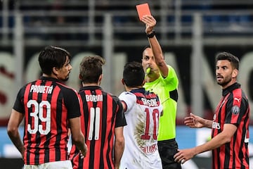 Milan se impuso sobre Bolonia 2-1 en la fecha 35 de la Serie A y se metió a la pelea por un cupo europeo. 