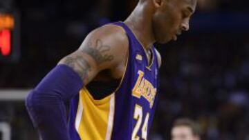 El jugador de Los Angeles Lakers Kobe Bryant.