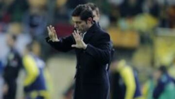 Marcelino Garc&iacute;a Toral, entrenador del Villarreal.