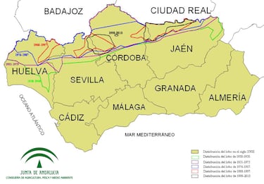 El lobo ibérico se extingue en Andalucía