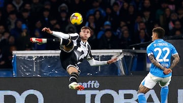 Nápoles-Udinese, en directo