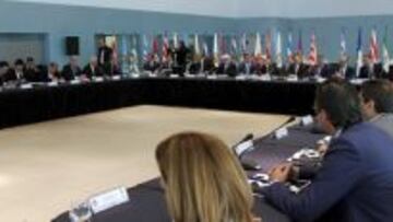 Reunión de los clubes en la LFP.