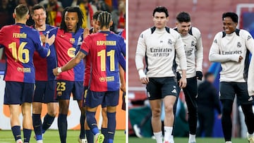 Hansi Flick’s men still retain the upper hand in the race for the 2024-25 LaLiga title with a four point cushion over Real Madrid.