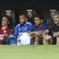 Rodrigo Ely y Tomás Pina son duda para el partido contra el Celta del domingo día 20
