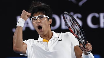 Chung se inspira para eliminar a Djokovic y llegar a cuartos