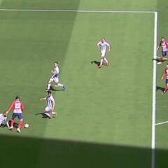 Este es el Morata que enamora al Atleti: 'clavó' a dos rivales pero Griezmann lo estropeó así