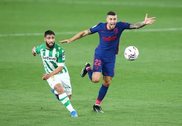 Mario Hermoso y Fekir.