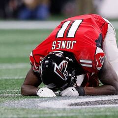 Julio Jones se perdería la Ronda Divisional ante los Philadelphia Eagles