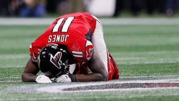 Julio Jones se perdería la Ronda Divisional ante los Philadelphia Eagles