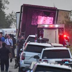 Llegan cuerpos de migrantes fallecidos abandonados en tráiler de Texas