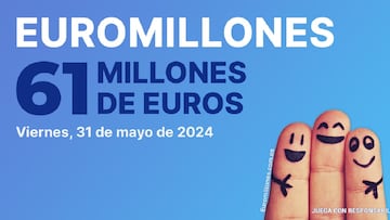 Euromillones: comprobar los resultados del sorteo de hoy, viernes 31 de mayo