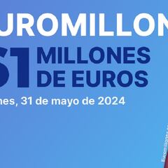 Euromillones: comprobar los resultados del sorteo de hoy, viernes 31 de mayo
