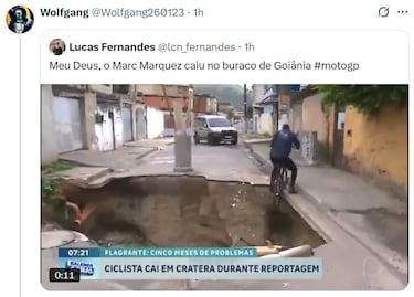 El agujero lleno de memes del GP Brasil 