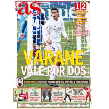 Las portadas de AS de febrero