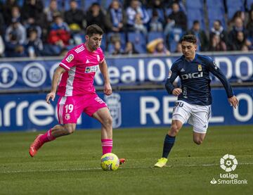 El Burgos rompi¨® su racha de tres partidos sin ganar, con una importante victoria a domicilio ante el Oviedo. Areso tuvo mucho que ver en la misma, al apuntarse la asistencia del ¨²nico tanto. El lateral recogi¨® un rechace, se march¨® de Koba con un amago y sirvi¨® un bal¨®n para que Atienza marcara.