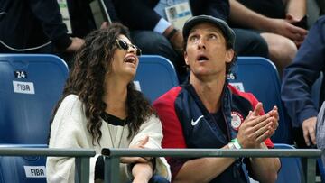 Matthew McConaughey y Camila Alves disfrutan en Río