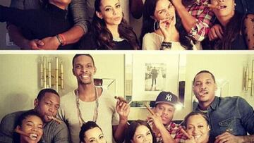 Carmelo, Wade y Bosh en NY: Acción de Gracias y puros